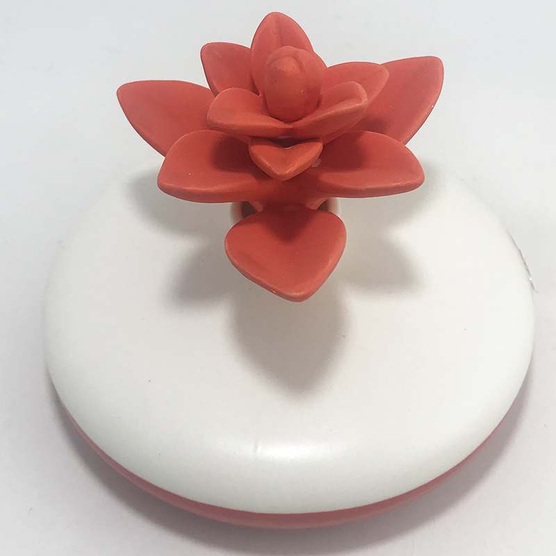 Customized ceramic flower diffuser European with different flowers for home decor